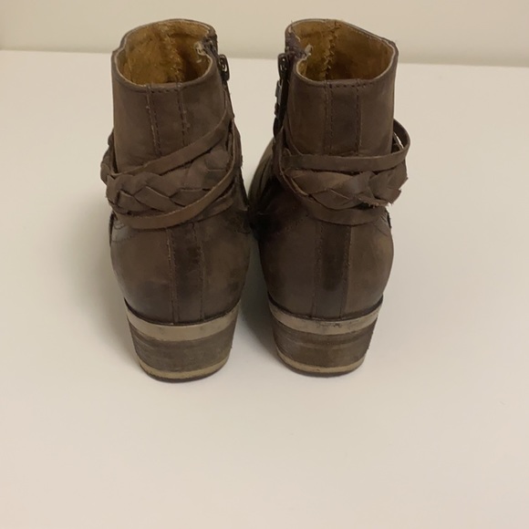 Leather ankle boots - Picture 3 of 6